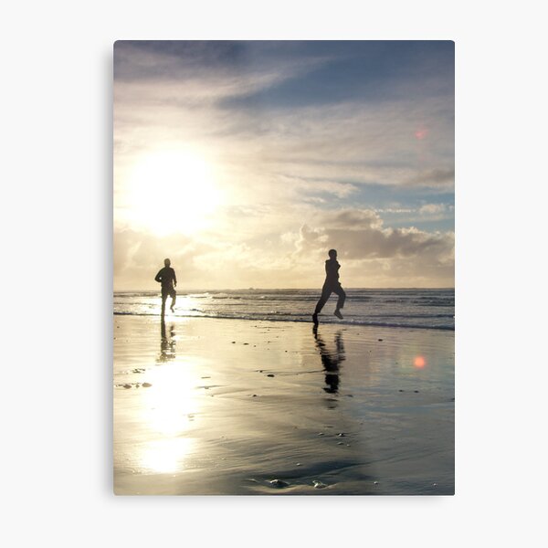 The Chase Metal Print
