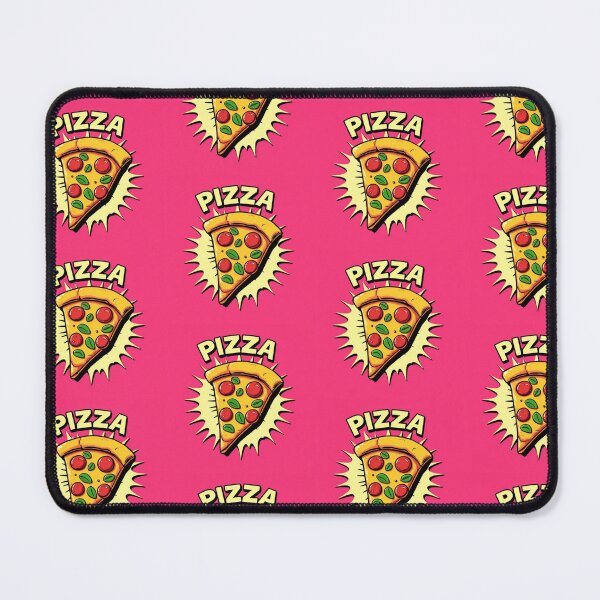Item preview, Pink Pop Art Slice Of Pizza designed and sold by SaucyFoodTruck.
