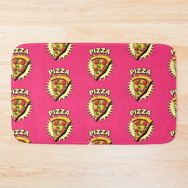 Item preview, Pink Pop Art Slice Of Pizza designed and sold by SaucyFoodTruck.