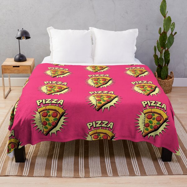 Item preview, Pink Pop Art Slice Of Pizza designed and sold by SaucyFoodTruck.
