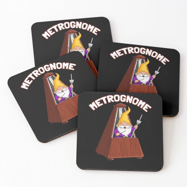 Item preview, Metrognome Funny Gnome Pun Christmas Music Humor designed and sold by elderberry.