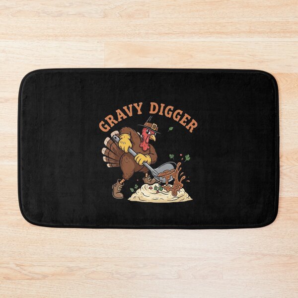Item preview, Gravy Digger Funny Thanksgiving Turkey Pun Holiday Feast designed and sold by elderberry.