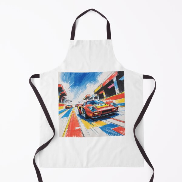 Item preview, Retro Racing Gaming Art - Final Lap Fever designed and sold by Ace Shark.