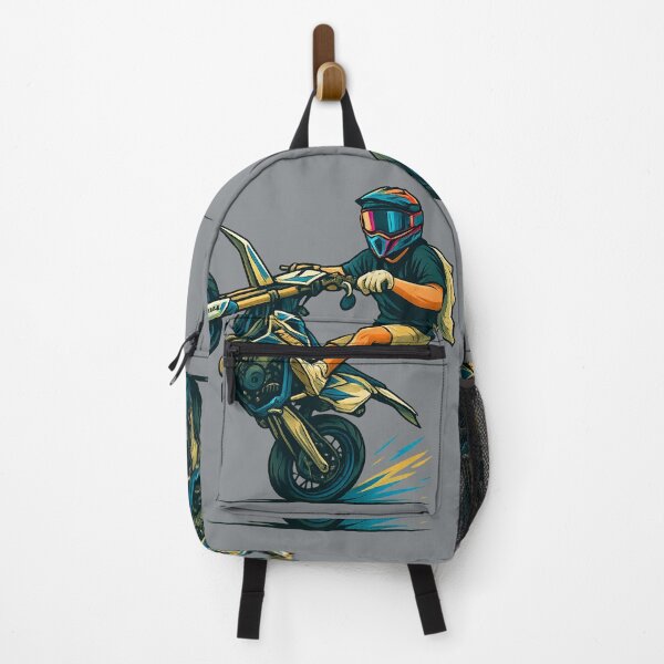 Item preview, Urban Stunt Rider – Cool Wheelie Motorcycle Art designed and sold by Raddoodles.