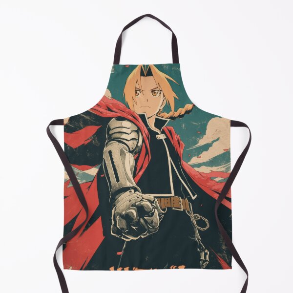 Artikelvorschau, Edward Elric Vintage Warnplakat entworfen und verkauft von AnimeArsenalPrints.