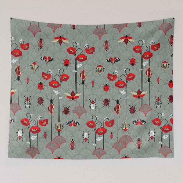 Item preview, art nouveau insects designed and sold by kobyakov.