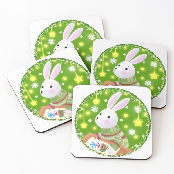 Item preview, christmas bunny designed and sold by LiudmylaMaika.