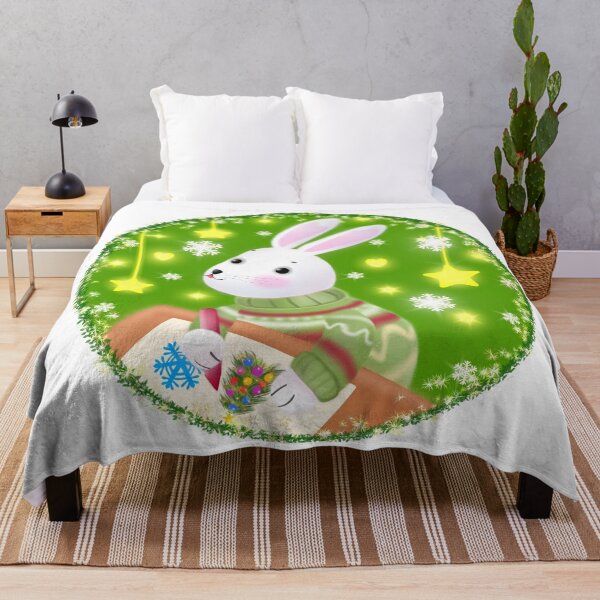 Item preview, christmas bunny designed and sold by LiudmylaMaika.