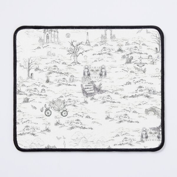 Item preview, Halloween Graveyard toile designed and sold by Fevered Artist.
