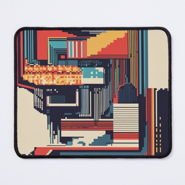 Item preview, Abstract Retro Gaming Art -The Kill Screen  designed and sold by Ace Shark.