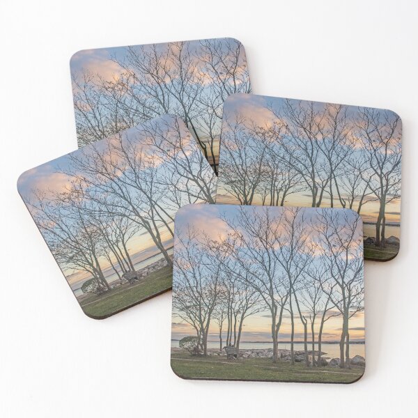 Item preview, Line of trees at Sunset designed and sold by Ruth Curtis.