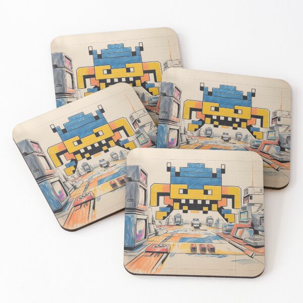 Item preview, Retro 8 Bit Gaming Art - Arcadia  designed and sold by Ace Shark.