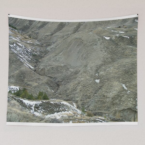 Item preview, Meandering Stream Through Rocky Terrain with Patches of Snow designed and sold by Vivar Photo.