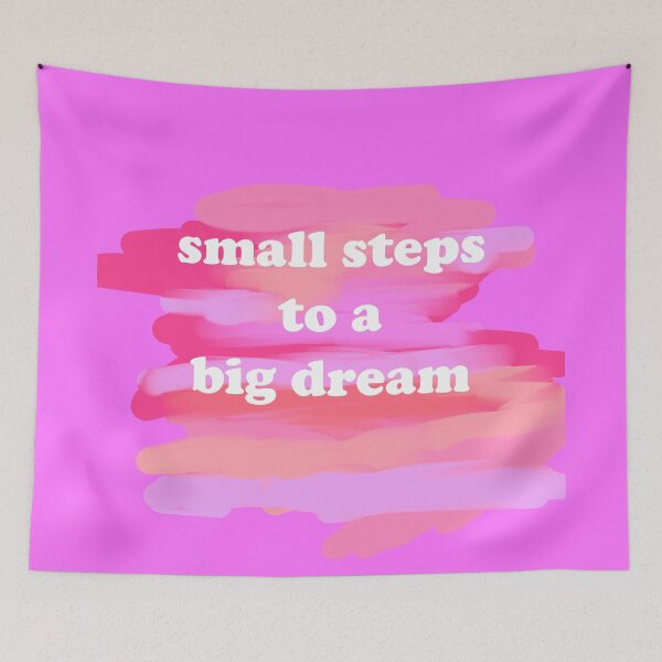 Item preview, Small steps to a big dream designed and sold by diamondqueenmindset.