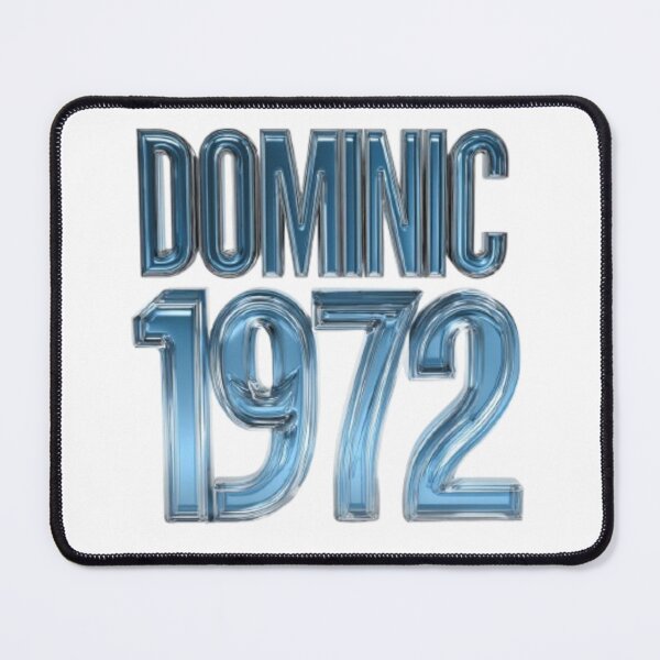 Item preview, Dominik 1972 – Blue Chrome Power Edition designed and sold by AlexLineArt.