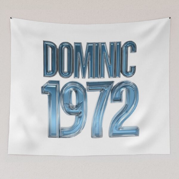 Item preview, Dominik 1972 – Blue Chrome Power Edition designed and sold by AlexLineArt.