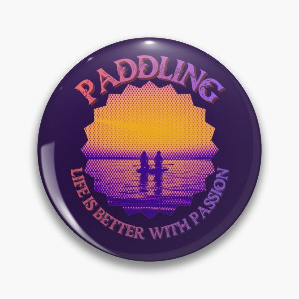 Item preview, Paddling Life Is Better With Passion - Sunset Sup Board designed and sold by RaniaMaay.