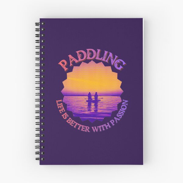 Item preview, Paddling Life Is Better With Passion - Sunset Sup Board designed and sold by RaniaMaay.