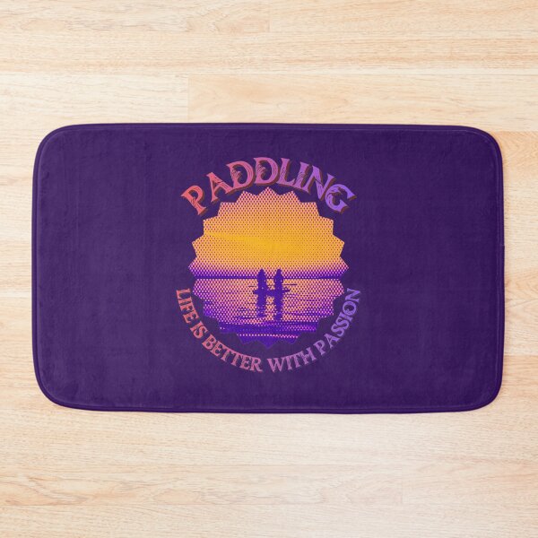 Item preview, Paddling Life Is Better With Passion - Sunset Sup Board designed and sold by RaniaMaay.