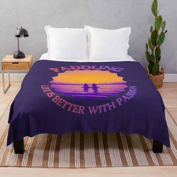 Item preview, Paddling Life Is Better With Passion - Sunset Sup Board designed and sold by RaniaMaay.