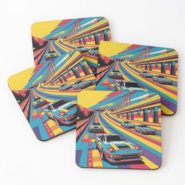 Item preview, Retro Arcade Racing Gaming Art - Arcade Summer  designed and sold by Ace Shark.