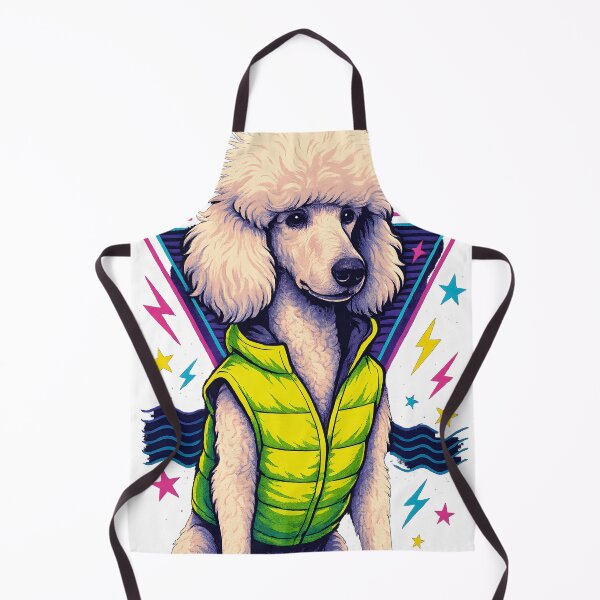 Item preview, Electric Poodle Pop – 80s Retro Vibes with Sass designed and sold by Savannarojas.