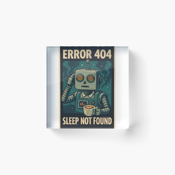 Item preview, Error 404: Sleep Not Found designed and sold by ChocoCoco01.