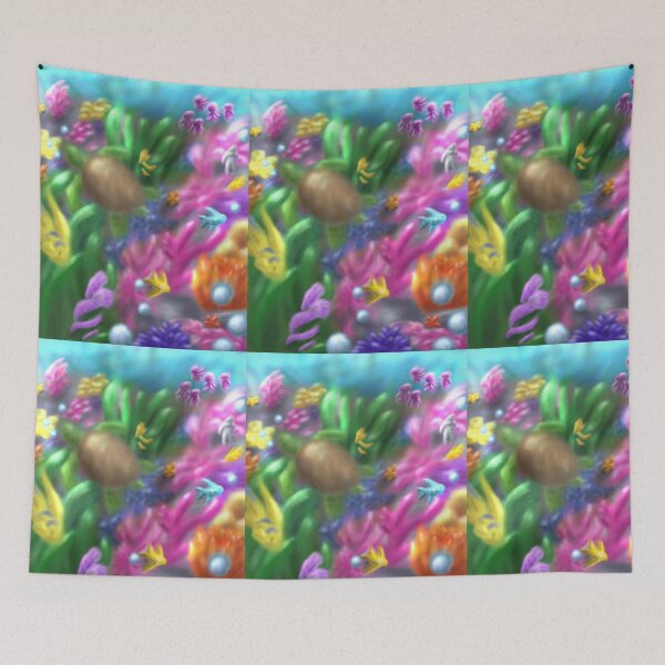 Item preview, Airbrush Coral Reef designed and sold by A-inProgress.
