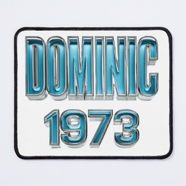 Item preview, Dominik 1973 – Metallic Blue Edition designed and sold by AlexLineArt.