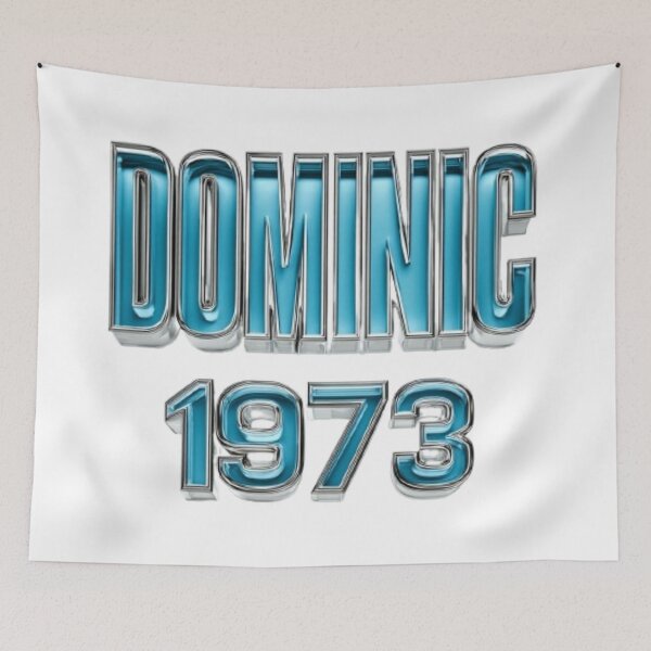 Artikelvorschau, Dominik 1973 – Metallic Blue Edition entworfen und verkauft von AlexLineArt.