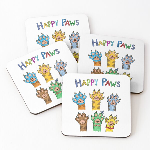 Item preview, Happy Paws designed and sold by ToggleBet.