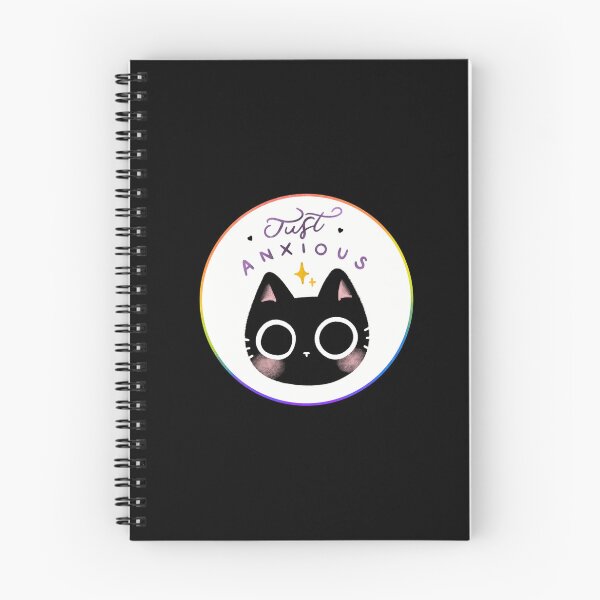 Item preview, Just anxious black cat designed and sold by Naydidisha.