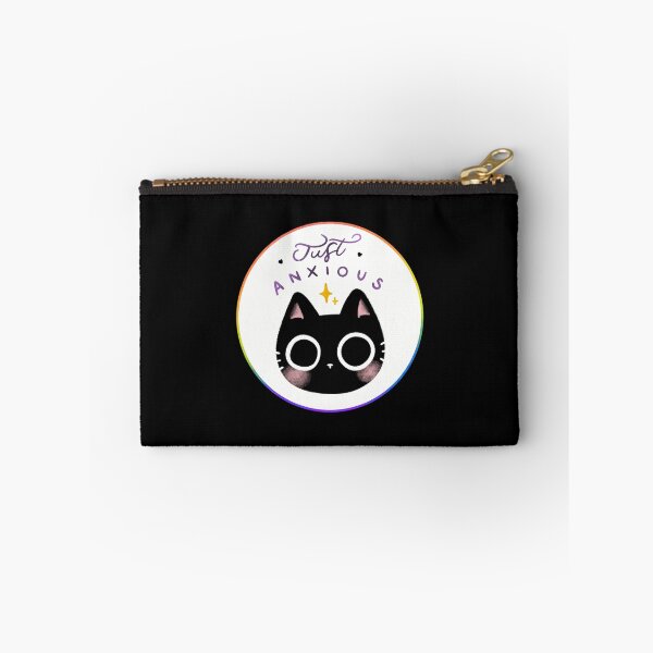 Item preview, Just anxious black cat designed and sold by Naydidisha.