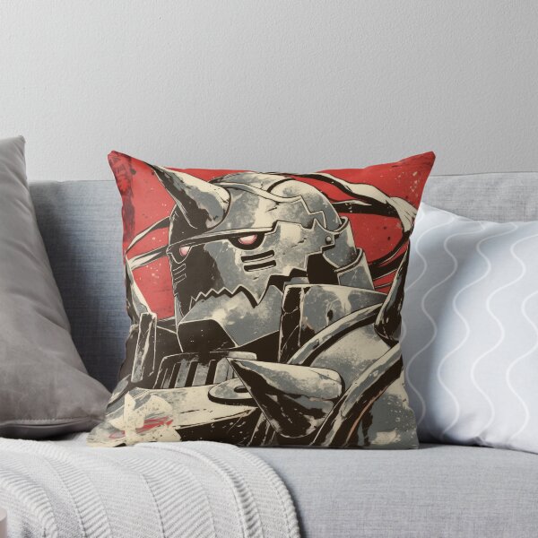 Artikelvorschau, Alphonse Elric Vintage Warned Poster entworfen und verkauft von AnimeArsenalPrints.
