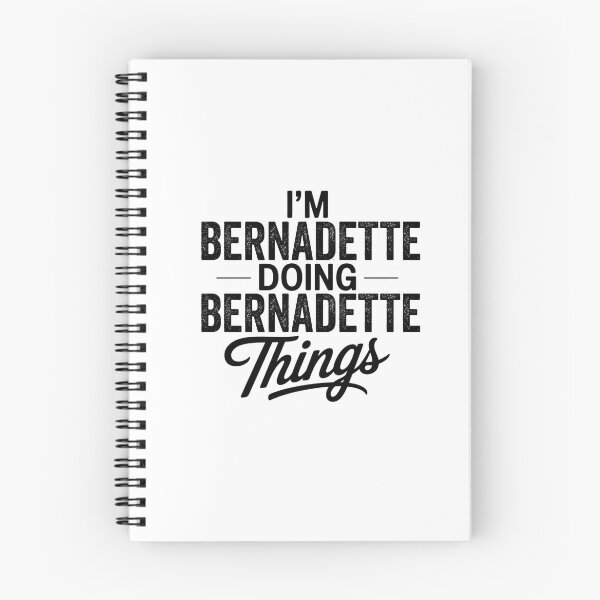 Item preview, I'm Bernadette Doing Bernadette Things designed and sold by Oussinc.