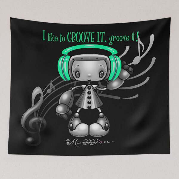 Item preview, Doodle Bots Book 1- I Like to Groove it! designed and sold by MetroINKbooks.