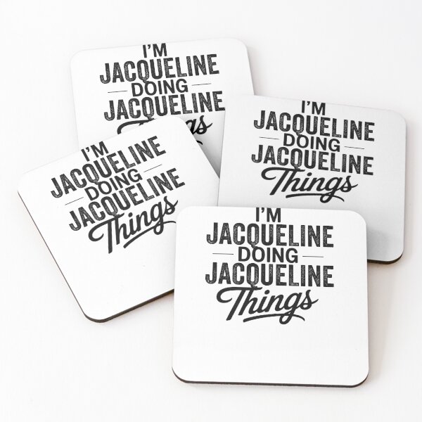 Item preview, I'm Jacqueline Doing Jacqueline Things designed and sold by Oussinc.
