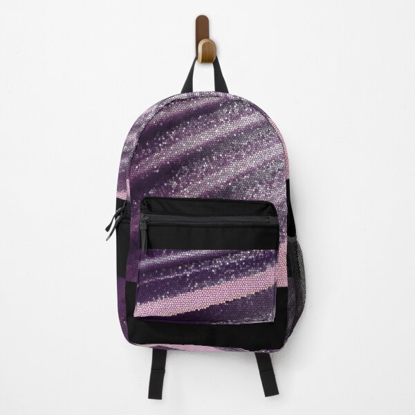 Item preview, Sparkle with stripes shows purple pink elegance. designed and sold by MYTOPSHELF.