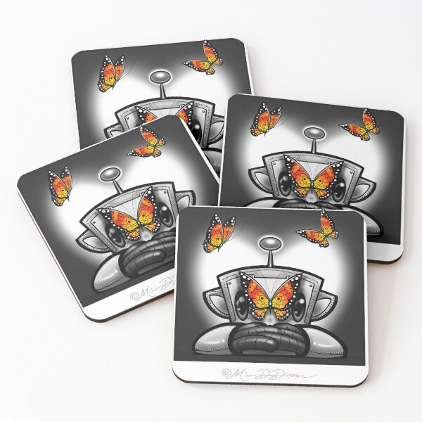 Item preview, Doodle Bots Book 1- You Give Me Butterflies designed and sold by MetroINKbooks.