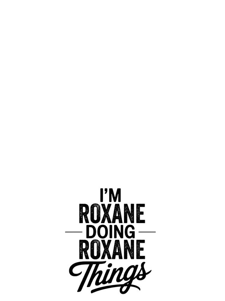 Thumbnail 4 of 4, iPhone Case, I'm Roxane Doing Roxane Things designed and sold by Oussinc.