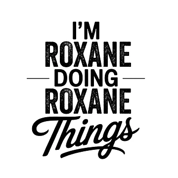 Artwork thumbnail, I'm Roxane Doing Roxane Things by Oussinc