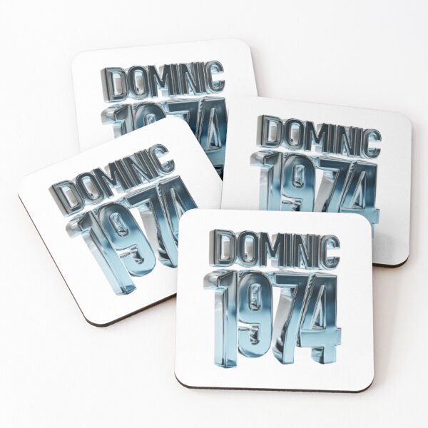 Item preview, Dominik 1974 – Steel Blue Chrome Edition designed and sold by AlexLineArt.