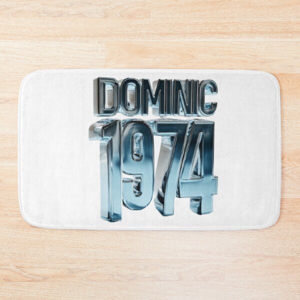 Item preview, Dominik 1974 – Steel Blue Chrome Edition designed and sold by AlexLineArt.