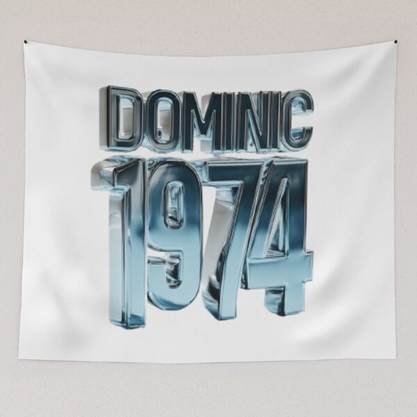 Item preview, Dominik 1974 – Steel Blue Chrome Edition designed and sold by AlexLineArt.