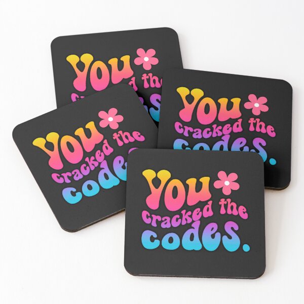 Item preview, YOU CRACKED THE CODES  - Retro Design - Beach Vibes designed and sold by Sun Sand & Sea Art.
