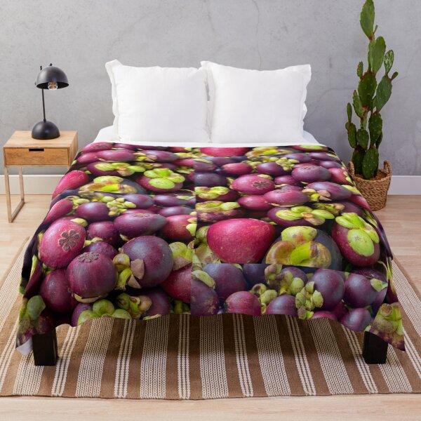 Item preview, Mangosteen Fruit – Exotic Purple Tropical Superfood designed and sold by TrisaThyme.