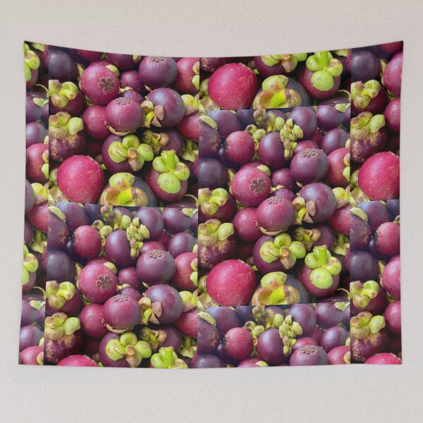 Item preview, Mangosteen Fruit – Exotic Purple Tropical Superfood designed and sold by TrisaThyme.