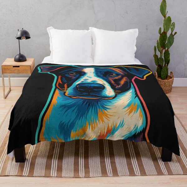 Item preview, Loyal Stare – Neon Street Pup Power designed and sold by Savannarojas.