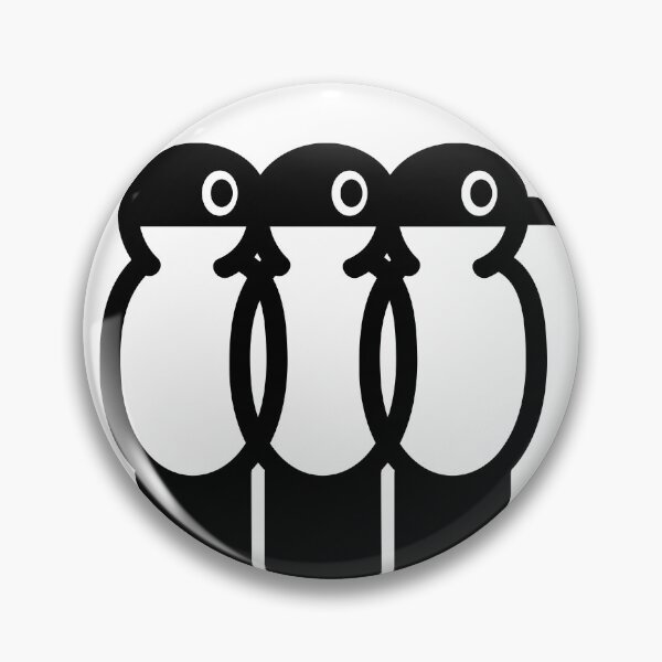Item preview, Three Lined Magpies designed and sold by hichili-dori.