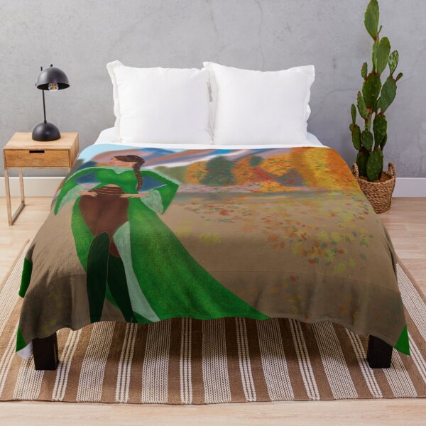 Item preview, Autumn Warrior Queen in a Vibrant Landscape designed and sold by Cecetyshay.